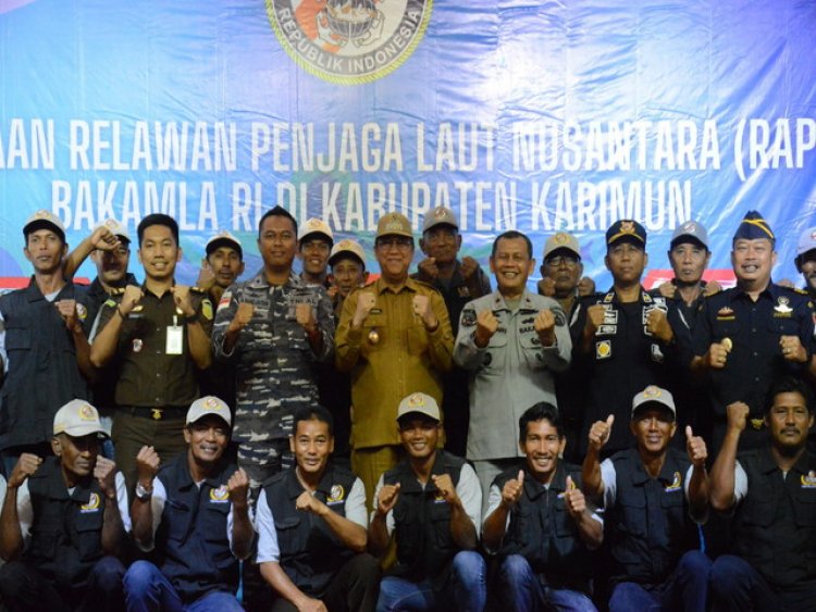 Zona Bakamla Barat Adakan Pembinaan bagi Rapala Tanjung Balai Karimun