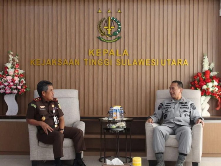 Kepala Zona Bakamla Tengah Courtesy Call ke Instansi Terkait di Sulawesi Utara