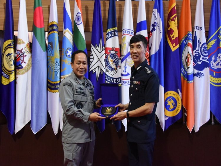 Kepala Bakamla RI Terima Courtesy Call Singapore Police Coast Guard