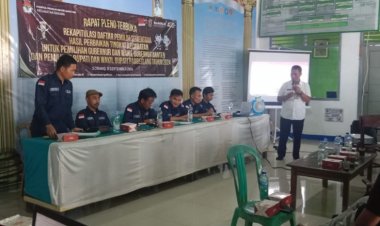 Rekapitulasi Daftar Pemilih Hasil Pemutakhiran (DPHP) Serentak 2024 Kecamatan Sobang Kabupaten Pandeglang