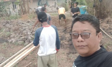 Sebelas Tahun Menunggu, Akhirnya Gedung PGRI Kecamatan Cikedal Mulai Dibangun