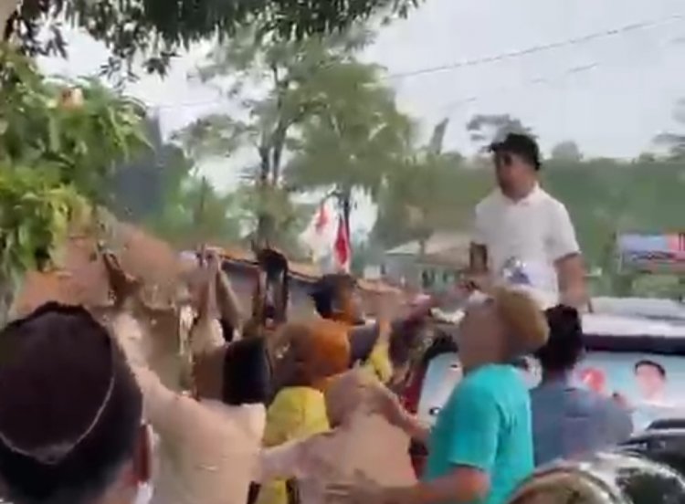 Membuat Kegaduhan Pria Diduga Tim Sukses Paslon, Lempar Uang Kepada Masyarakat, GPPD akan Lakukan Aksi Unjuk Rasa