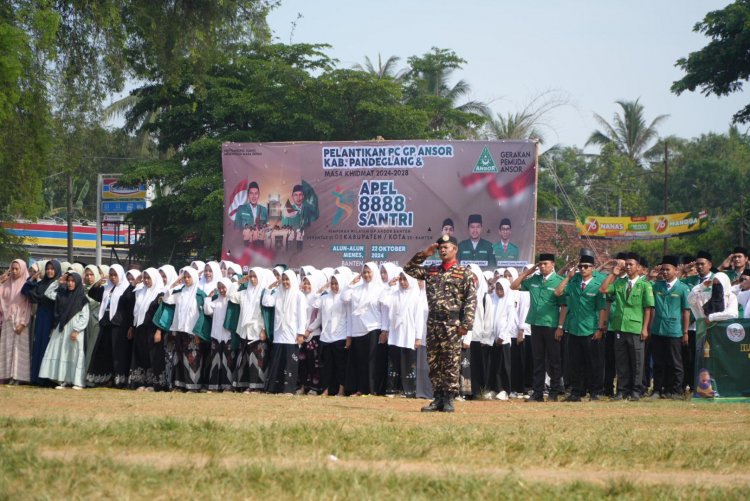 Hari Santri Nasional 2024 di Kabupaten Pandeglang, Diikuti Ribuan Santri