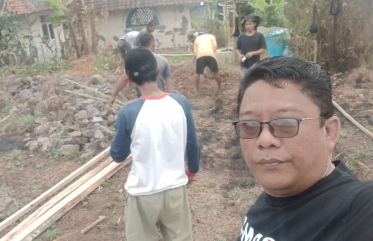 Sebelas Tahun Menunggu, Akhirnya Gedung PGRI Kecamatan Cikedal Mulai Dibangun