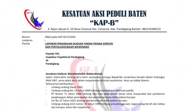KAP-B Meminta Sekdes Banyuasih Dipecat dan  Laporkan Oknum P3K, Korluh, Kades Banyuasih Terkait Dengan Manipulasi Data Dua Poktan