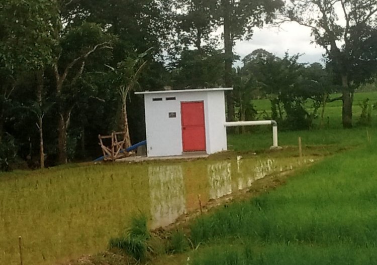Diduga Pembangunan Irpom Poktan Saluyu Desa Sukadame Pagelaran, Banyak Kejanggalan & Melanggar KIP