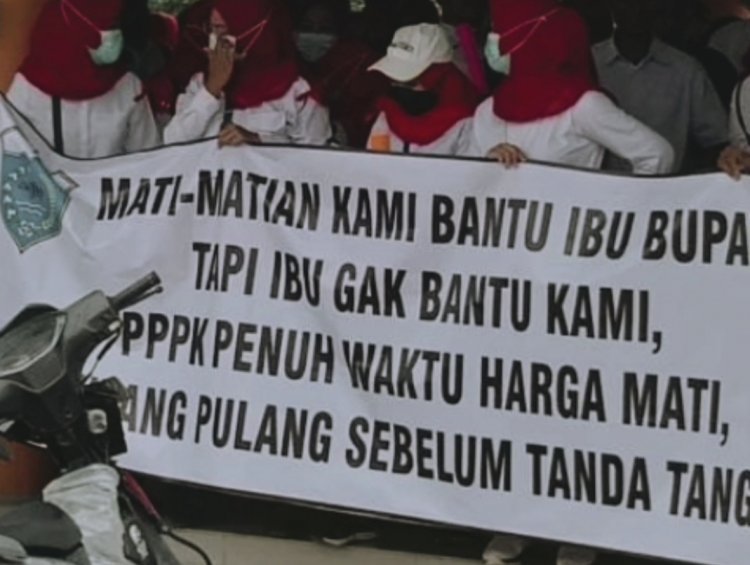 Beberapa Kepala UPT Puskesmas Di Pandeglang. Lakukan Intimidasi Kepada Nakes Yang Ikut Unras