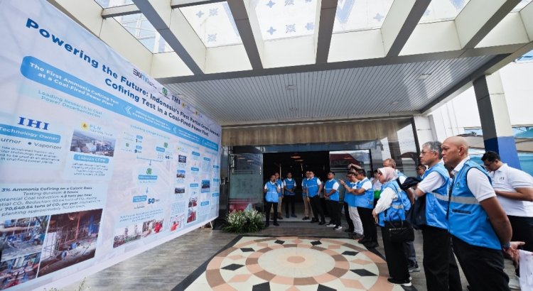 Pertama Di Indonesia, PLN Indonesia Power Lakukan Inovasi  Cofiring Green Amonia Di PLTU Untuk Tekan Emisi Karbon