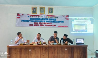 Desa Cilabanbulan Menes Gelar Musdesus Pembentukan Pengurus Kopdes Merah Putih