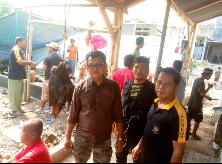 PC LDII Kecamatan Labuan-Pandeglang Menyembelih 2 Ekor Hewan Qurban Sapi Pada Idhul Adha 1446 Hijriyah Dan Dagingnya Dibagikan kepada Jamaah Dan masyarakat Sekitar