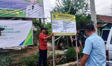 DPC GWI Pandeglang Minta DPUPR Banten Periksa Proyek Jalan Majau-Mekarwangi Yang Diduga Syarat Akan KKN