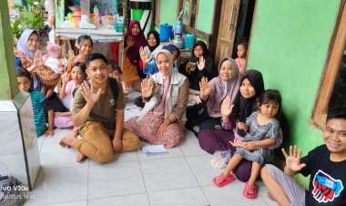 Cegah Dini Potensi Radikal Terorisme, Kader siaga Cilabanbulan Lakukan Sosialisasi di Kp Kadu Kendi Desa Cilabanbulan Kec Menes