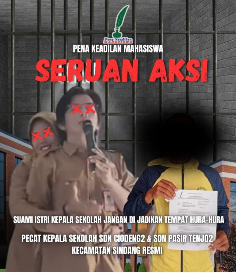 Desak Kepala Sekolah SDN Ciodeng 2 dan SDN Pasirtenjo 2 Dicopot, Mahasiswa Akan Turun Aksi