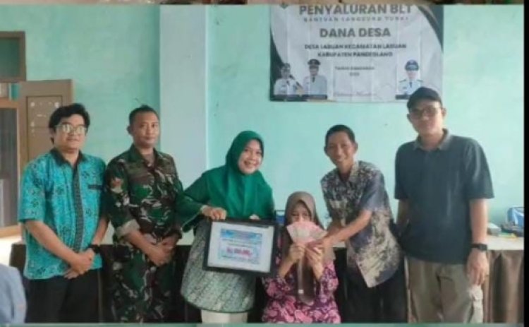 30 KPM Desa Labuan Sumringah Mendapatkan BLT-DD Tahap 3