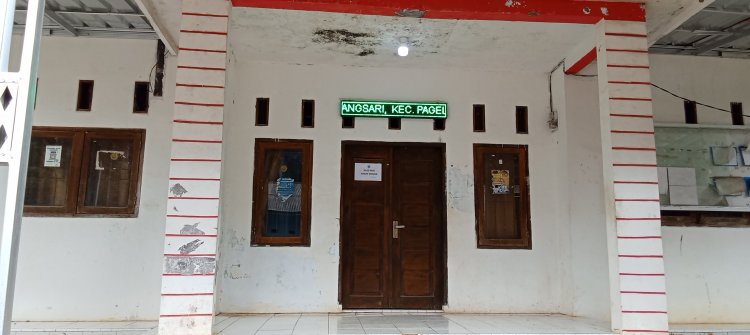 Kantor Pemerintahan Desa Senangsari-Pagelaran Sepi Saat Jam Kerja Seperti Kuburan