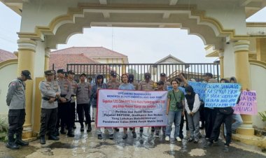 Gelar Aksi Unjuk Rasa, DPC AMIRA Minta PEMDA Pandeglang Gugurkan 1.213 Calon P3K Paruh Waktu Diduga Siluman