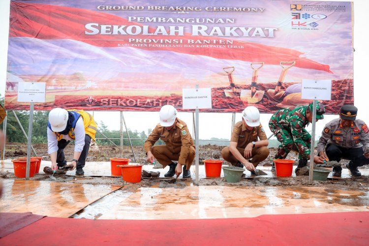Dukung Asta Cita Presiden, Gubernur Banten Andra Soni Mulai Pembangunan Sekolah Rakyat di Banten