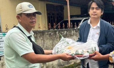 PTBA Beri Kejutan Nasi Tumpeng Ke Dpc Akpresi Lahat Dalam Rangka Memperingati HPN ke-80 tahun 2026