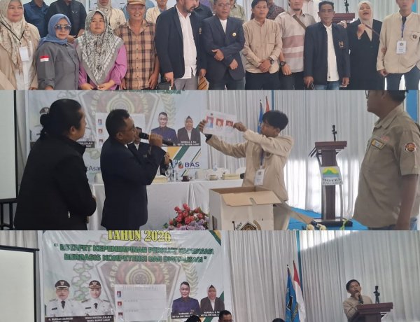 Ehdi Amin Terpilih Sebagai Ketua PWI Kabupaten Lahat Periode 2026-2029