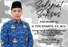 Ketua DPD BAPERA Pandeglang Ucapkan Selamat kepada H. Tito Istianto, S.E., M.Si.