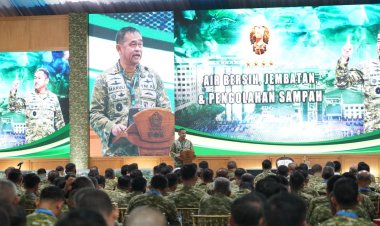 Dari Air Bersih hingga Jembatan, Kasad Ungkap Capaian Program TNI AD di Apel Dansat