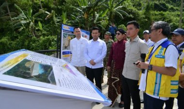 Dukung Penguatan Ketahanan Air dan Pangan Trenggalek, Wapres Tinjau Progres Pembangunan Bendungan Bagong