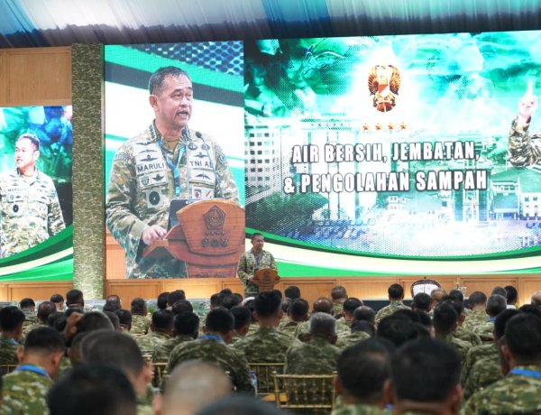 Dari Air Bersih hingga Jembatan, Kasad Ungkap Capaian Program TNI AD di Apel Dansat
