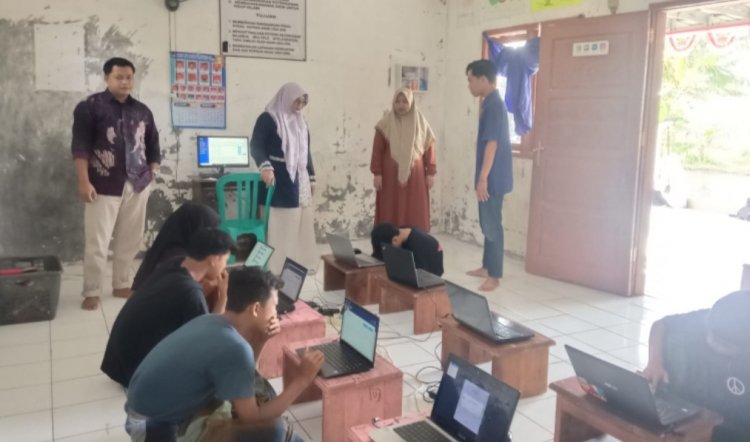 Warga Belajar PKBM Banyuasih Kecamatan Kaduhejo Mengikuti TKA Tahun 2026