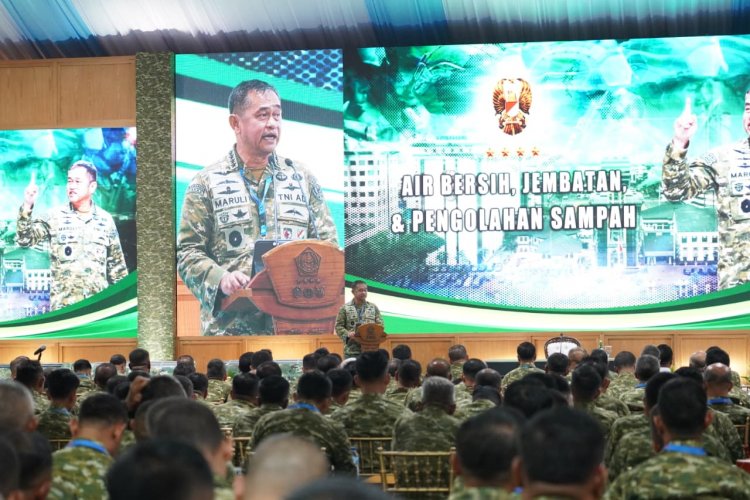 Dari Air Bersih hingga Jembatan, Kasad Ungkap Capaian Program TNI AD di Apel Dansat