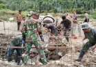 Bangun Jembatan Perintis Garuda, TNI dan Warga Gotong Royong Buka Akses Pedalaman Aceh Tenggara