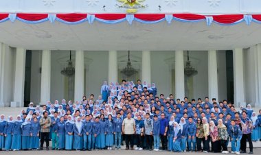 Bertemu Langsung Presiden Prabowo, Ratusan Pelajar Jabar Rasakan Pengalaman Berkesan di Istana
