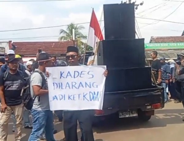 Buntut Pelatihan KDKMP Diduga Tidak Transparan, F-KDKMP Pandeglang Lakukan Aksi Damai Didepan Hotel Mutiara Carita