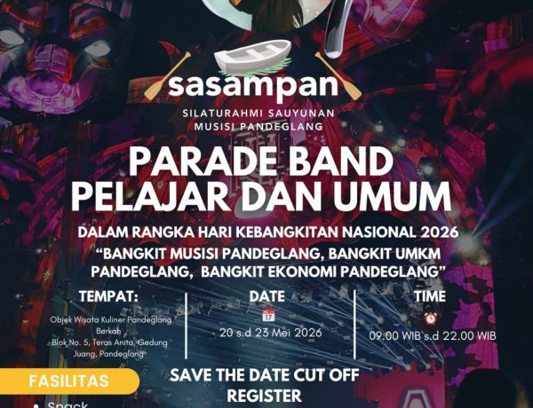Musisi Lokal Wajib Tahu: Sasampan akan Gelar Festival Band dengan Kategori Pelajar & Umum