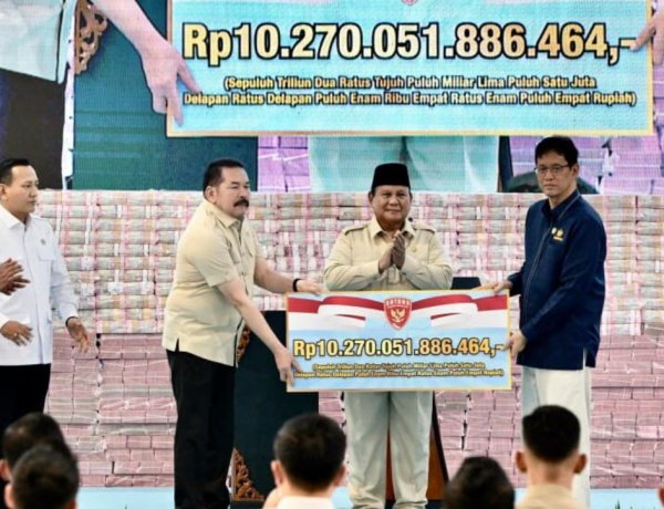 Presiden Prabowo Saksikan Penyelamatan Kekayaan Negara: Rp10,27 Triliun dan 2,37 Juta Hektare Kawasan Hutan Kembali ke Negara