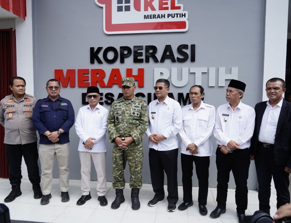 Pangdam III/Slw Hadiri Launching KDKMP Bersama Presiden RI