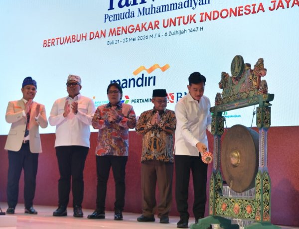 Buka Tanwir II Pemuda Muhammadiyah, Wapres Ajak Generasi Muda Saling Bergandengan Tangan Hadapi Tantangan Global