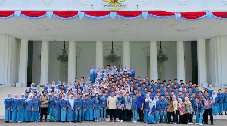 Bertemu Langsung Presiden Prabowo, Ratusan Pelajar Jabar Rasakan Pengalaman Berkesan di Istana