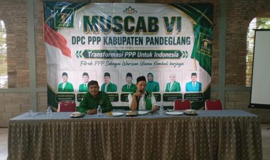PPP Pandeglang Gelar Muscab VI, Fokus Pilih Tim Formatur