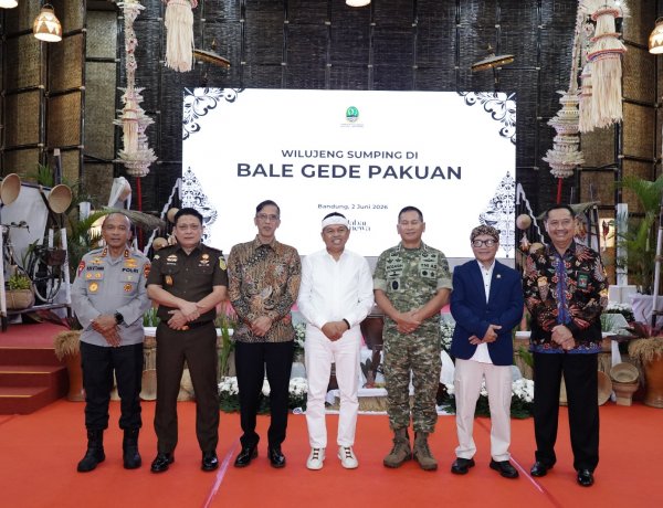 Pangdam III/Siliwangi Hadiri Acara Lepas Sambut Kepala Kejaksaan Tinggi Jawa Barat Tahun 2026