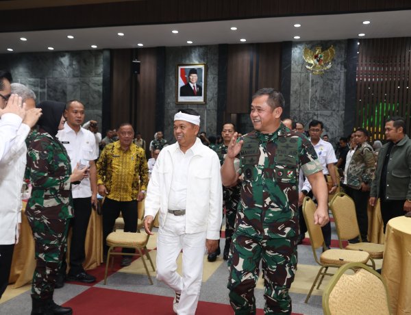 TNI AD dan Pemprov Jabar Satukan Langkah Atasi Sampah dan Antisipasi Kemarau Panjang