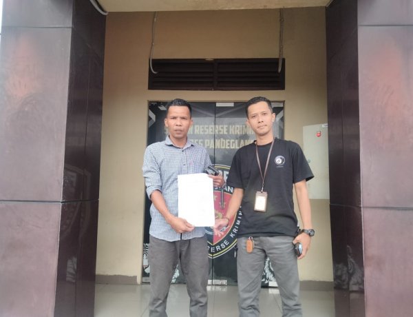 Merasa Dirugikan Advokat Moh Supran, S.H. Laporkan Akun Facebook Maya Septiani Ke Polres Pandeglang