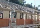 Rangka Baja Lama Masih Digunakan, Dana Program Revitalisasi SDN Dahu 1 Kecamatan Cikedal Dipertanyakan
