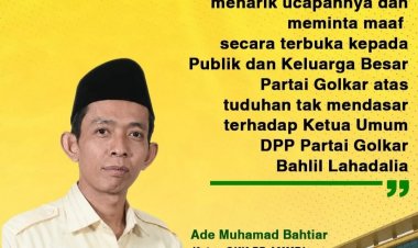 PP AMDDI Minta Deddy Sitorus Minta Maaf dan Tarik Ucapan, Perihal Tuduhan Kepada Ketum Partai Golkar Tanpa Dasar