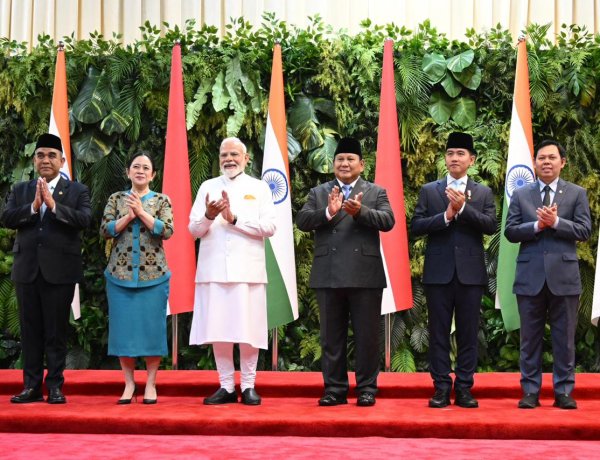 Dampingi Presiden, Wapres Hadiri Pidato PM India di Hadapan Anggota DPR dan MPR RI