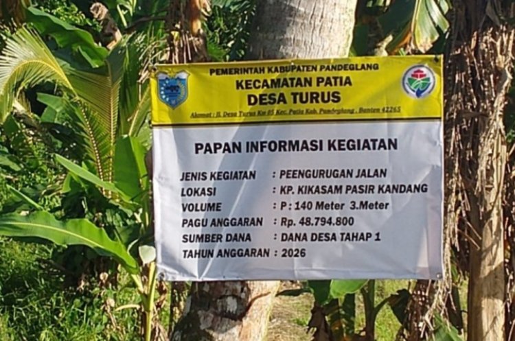Dana Desa Tahap 1 Tahun 2026 Dipertanyakan, DPC AMIRA Pandeglang Curiga Terjadi Indikasi Korupsi