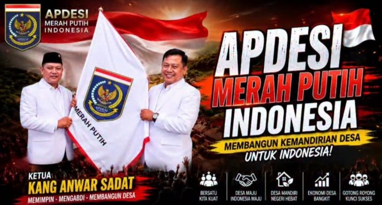Melalui Kegiatan Saba Desa DPP APDESI Merah Putih, Akan Terus  Komitmen Membangun  Kemandirian Desa Untuk Indonesia Emas 2045