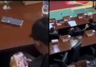 Diduga Anggota DPRD Kabupaten Pandeglang Scroll Sosmed Saat Paripurna 