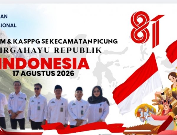 Korcam dan KASPPG Se Kecamatan Picung Ikut Serta Memeriahkan HUT RI Ke-81 Tahun 2026, Dede Juhaedi. Ini Momen Tingkatkan Semangat Kebersamaan