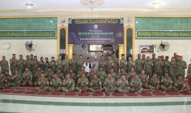 Meneladani Akhlak Rasulullah, Kogabwilhan II Gelar Peringatan Maulid Nabi Muhammad SAW 1448 H