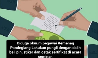 Dalih Pembelian Atribut dan Administrasi Personal Peserta, DPC Amira Minta Ombudsman RI Perwakilan Banten Telusuri Dugaan Pungutan Rp.80 Ribu Oleh Kemenag Pandeglang